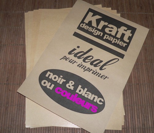 Feuilles papier kraft a4 - feuilles,
