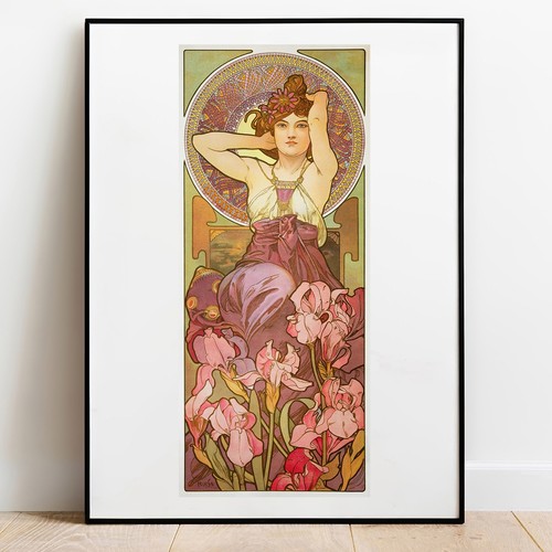 Affiche alphonse mucha - affiche,