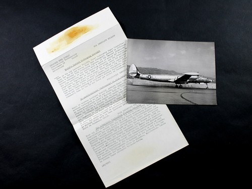 Photo avion lockheed super - avion,
