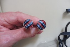 Boutons de manchettes ronds en