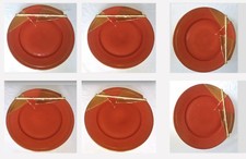 6 ASSIETTES de ANNE MARIE BERETTA modèle [L'assiette brisée] HAVILAND LIMOGES