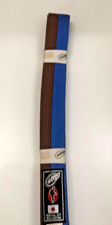 ceinture de karaté bicolore