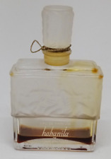 Flacon en Verre Eau De Parfum Habanita de Molinard Création Lalique Collection