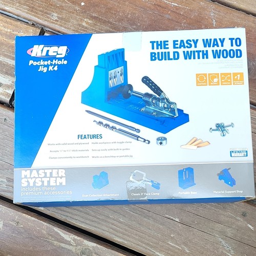 Kreg k4ms pocket hole jig - pocket-hole,