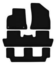 Tapis de sol en velours noir