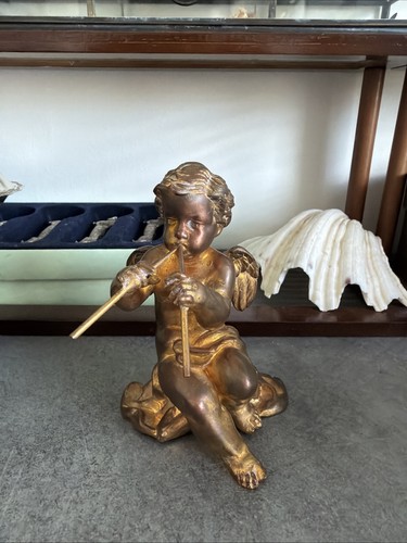 Ange putti chérubin statuette - putti,