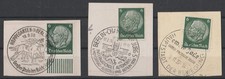 empire Allemand lot oblitération commémorative 1937/1938/1939 Deutsches Reich