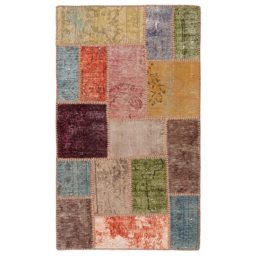 Tapis patchwork fait - patchwork, main