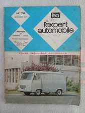 RTA - PEUGEOT J7 ESSENCE ET DIESEL  - EA N°72 12/1971