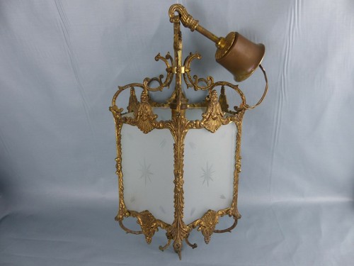 Ancienne lampe suspension - , en