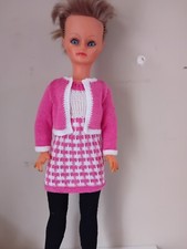 Tenue fait main maison Cathy Cathie bella Doll Poupée Outfit Robe Gilet 