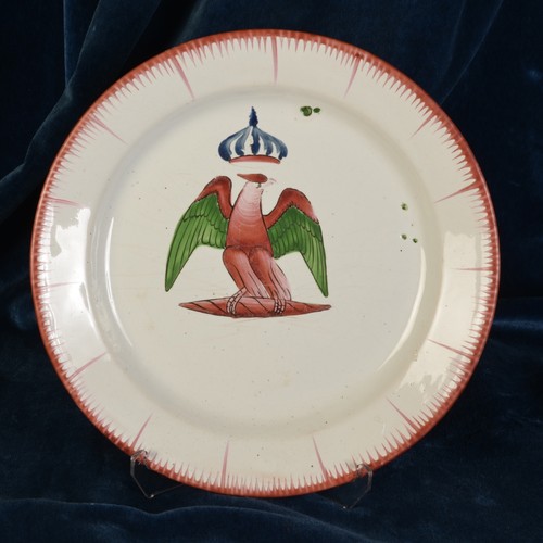 Assiette xixe siècle faïence - assiette,