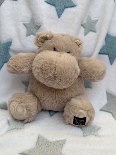Peluche doudou hippopotame