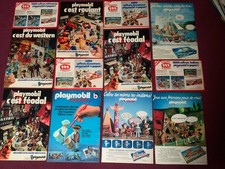 Playmobil system 1978 publicités originale vintage color indiens ferme klicky