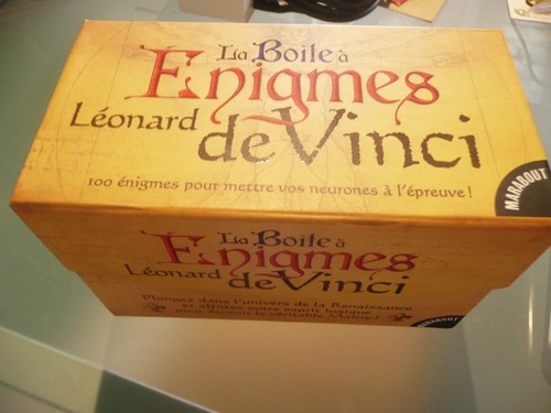 Jeu boite enigmes leonard - jeu,