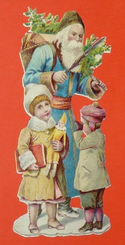 Chromo decoupi 1875 1885 pere - chromo,