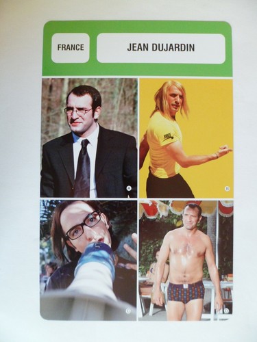 Carte fiche cinema - carte, jean