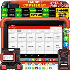 LAUNCH X431 CRP919X BT PRO OBD2 Valise Diagnostic Auto Codage ECU Complet systèm