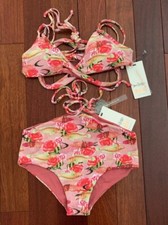 NWT Malai Pink Fish Floral