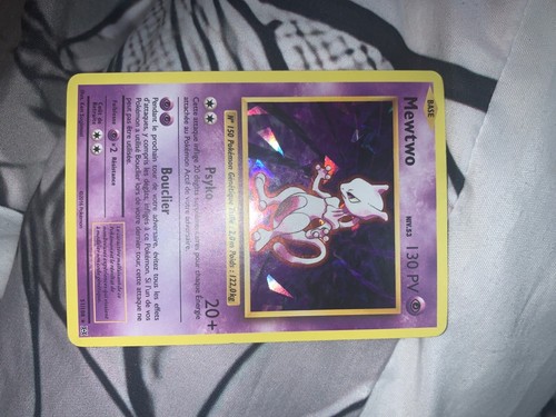 Carte pokemon mewto - carte,