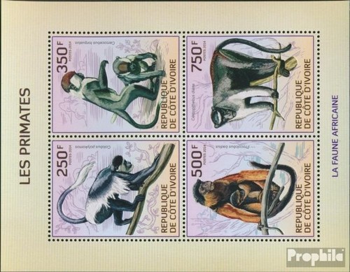 Côte ivoire 1614 - côte, 1614-1617a