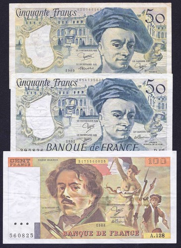 France 100 francs - x, +