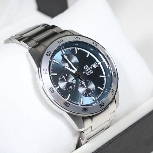 Casio edifice men blue dial - casio,