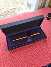 STYLO BIC DUPONT EN PLAQUE OR