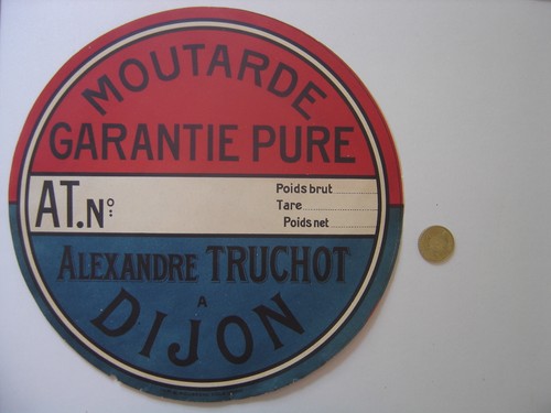 Ancienne enseigne etiquette - ancienne,