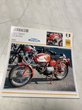 Aermacchi 175 Ala d'Oro harley Davidson 1962 carte moto de collection Atlas