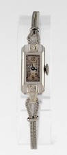 Waltham 14k or Blanc Femmes