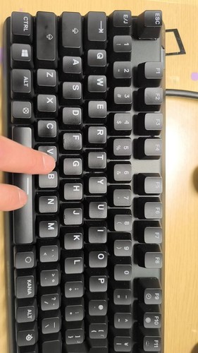 Clavier jeu mécanique - clavier,