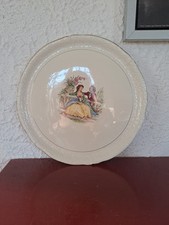 Assiette céramique Plat A Tarte 34 cm Ceranord St Amand Semi Vitrifie