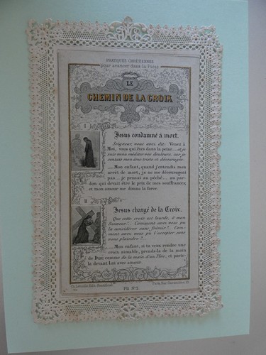 Image pieuse canivet dentelle - pieuse,