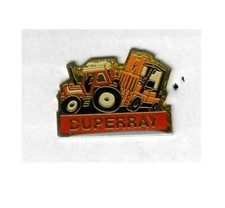 Pin's tracteur tractor chariot élévateur forklift Duperray