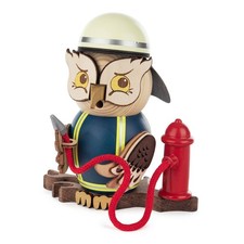 Figurine Fumée Hibou Pompier