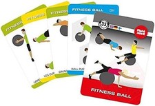 Gymstick Unisexe Card Deck Sand Bag, Noir/Rouge, 8,8 x 6,3 cm