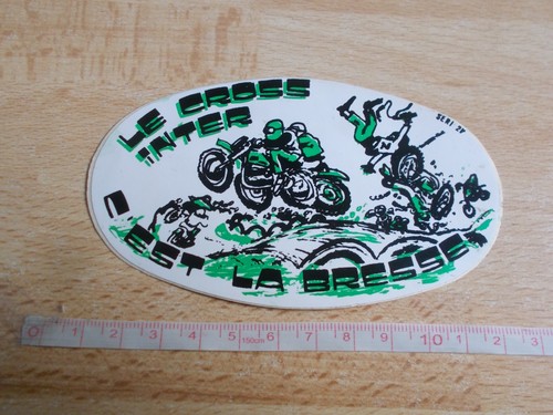 Autocollant vintage cross - le,