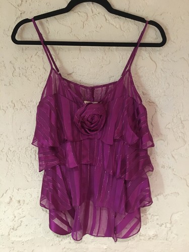 Rebecca taylor purple silk - rebecca,