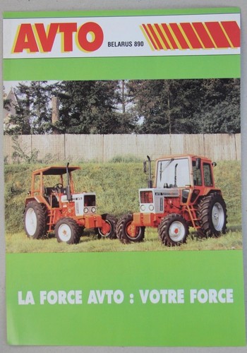 Prospectus brochure tracteur - prospectus,