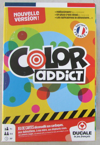 Jeu cartes color addict - jeu,