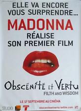 - MADONNA / MOUTH - ORIGINAL LARGE ADVANCE MOVIE POSTER
