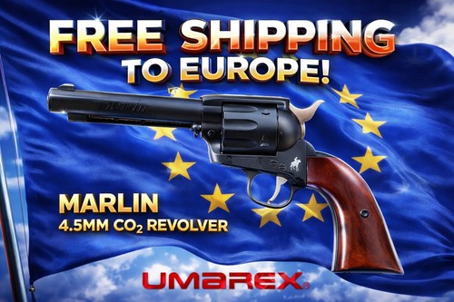 Revolver co2 umarex marlin 5 - marlin, 4,5