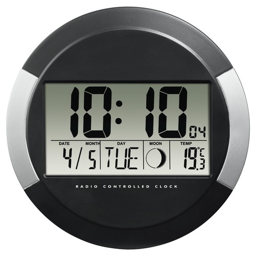 Horloge murale radio pilotée - horloge, radio-pilotée