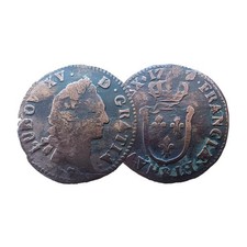 LOUIS XV - demi-sol d'Aix - 1767