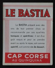 Etiquette boisson vin CAP