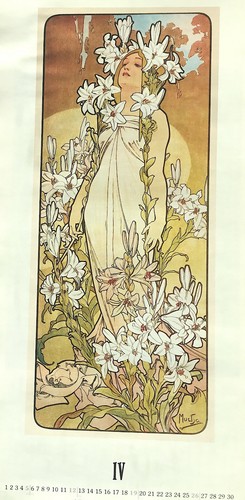 Mucha poster affiche le - a.,