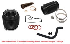 Service Balgsatz pour Mercruiser Bravo Z-Propulsion Wasserschlauch&bälge + Joint