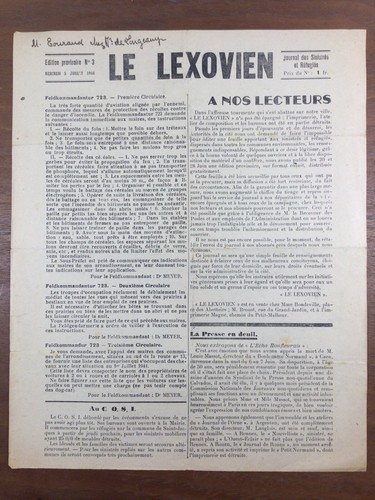 Lisieux bombardé juin - bombardé, 1944