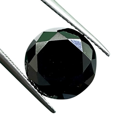 Cts noir moissanite 12mm - 5.88,